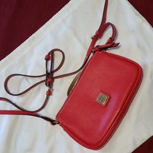 Red Dooney & Bourke Crossbody Purse/ Wristlet